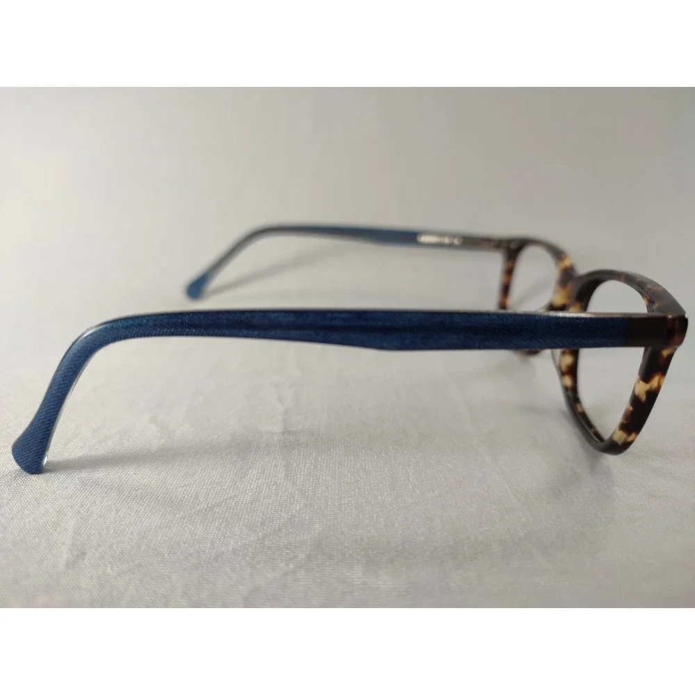 Lucky Brand LBD824‎ Havana Tortoise Denim Blue Eyeglass Frames 49-16-130
